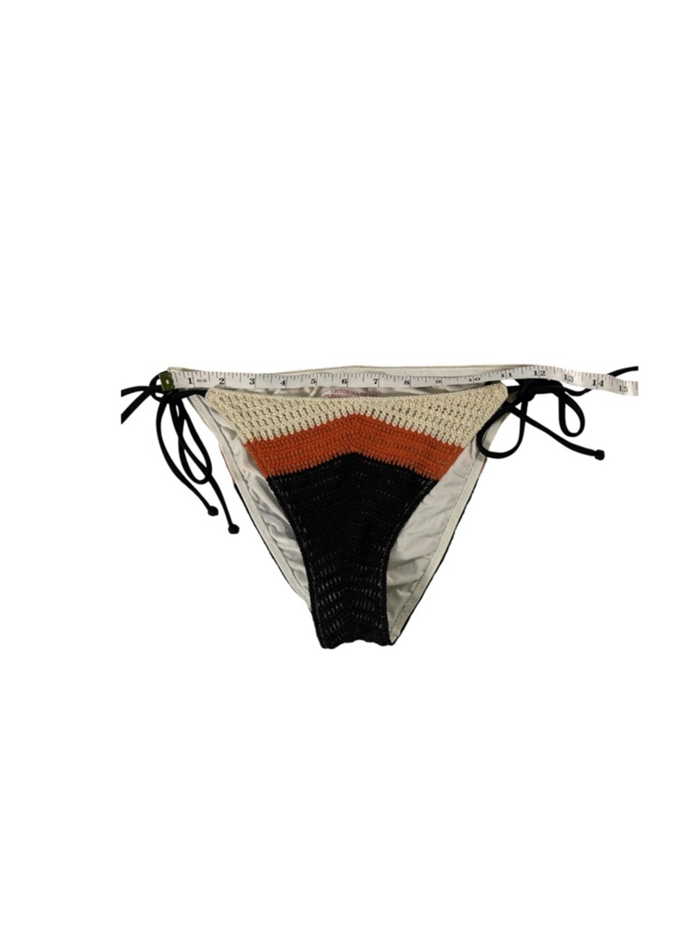 Victoria’s Secret Y2K Crochet Bikini Set M/L Boho Festival Rare 2000s - Picture 5 of 12